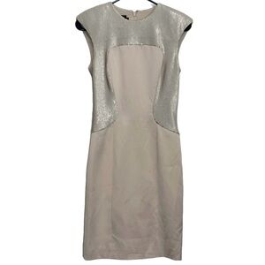 Ted Baker Namora Camouflage Sequin Cocktail Dress, Champagne Blush Pink size 0